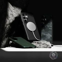Telefontok Samsung Galaxy S26 Ultra - Ringke ONYX Magnetic - Magsafe kompatibilis terepmintás hátlap tok-7