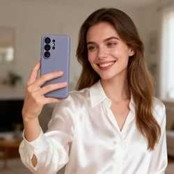 Telefontok Samsung Galaxy S26 Ultra - Tech-Protect Smart Wallet - lila bőr könyvtok﻿-7