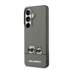 Telefontok Samsung Galaxy S26 - Karl Lagerfeld IML K&CH Peekaboo - fekete hátlap tok ﻿-1