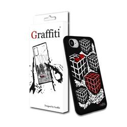 Telefontok iPhone 17e - Graffiti No.191 mintás szilikon tok-1