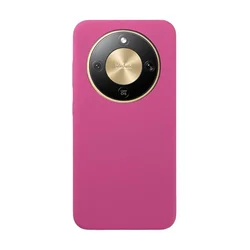 Telefontok Honor Magic8 Lite - hot pink szilikon hátlap tok ﻿-1
