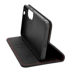 Telefontok Honor Magic8 Lite - Tactical Xproof fekete szilikon keretes mágneses könyvtok-1