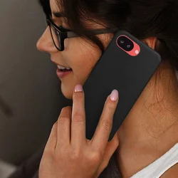 Telefontok Google Pixel 10a - fekete szilikon hátlap tok-3