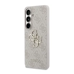 Telefontok Samsung Galaxy S26+ Plus - Guess Guess Metal Logo hátlaptok - pink-1