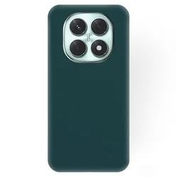 Telefontok Xiaomi Redmi Note 15 5G - zöld szilikon hátlap tok-1