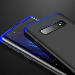 Telefontok Samsung Galaxy S10 - GKK Protection 3in1 hátlap - fekete-kék-4