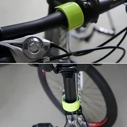 Biciklis kiegészítő 2db fényvisszaverős láb/kar/kerékpár pánt (30 cm)-5