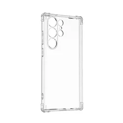 Telefontok Samsung Galaxy S26 Ultra - Ütésálló átlátszó hátlap tok-2