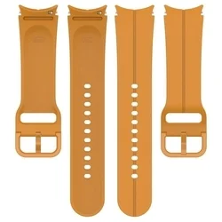 Samsung Galaxy Watch7 - karamell színű szilikon szíj (szíj szélesség: 20 mm)-4