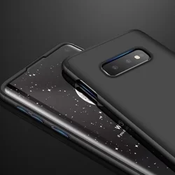 Telefontok Samsung Galaxy S10e hátlap - GKK Protection 3in1 - fekete-5