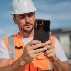 Telefontok Samsung Galaxy S26 Ultra - Tech- Protect Kevlar Aura - MagSafe kompatibilis hátlap tok, fekete-3