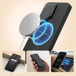 Telefontok Samsung Galaxy S26 - Tech- Protect Kevlar Aura - MagSafe kompatibilis hátlap tok, fekete-3