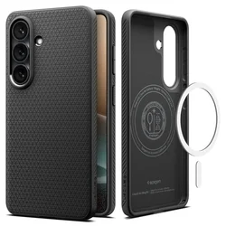 Telefontok Samsung Galaxy S26 - SPIGEN LIQUID MAG MAGSAFE fekete tok-2