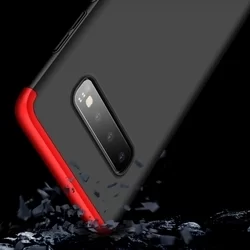 Telefontok Samsung Galaxy S10 hátlap - GKK Protection 3in1 - fekete-piros-4