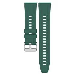 Okosóra szíj - Xiaomi Watch S3 - zöld szilikon szíj (22 mm)-1