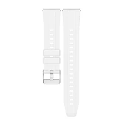 Okosóra szíj - Xiaomi Watch 2 / 2 Pro - fehér szilikon szíj (22 mm)-1