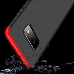 Telefontok Samsung Galaxy S10e hátlap - GKK Protection 3in1 - fekete - piros-4