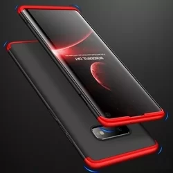 Telefontok Samsung Galaxy S10e hátlap - GKK Protection 3in1 - fekete - piros-6