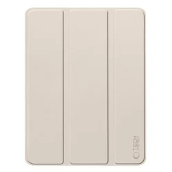 Tablettok iPad Air 8 (2026, M4, 11 coll) - homok színű smart case ceruza tartóval-1