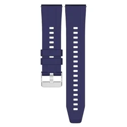 Okosóra szíj - Samsung Galaxy Watch FE - sötétkék szilikon szíj (szíj szélesség: 20 mm)-1