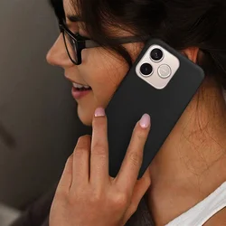 Telefontok Honor 600 Lite 5G - fekete szilikon hátlap tok-3