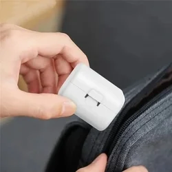 Telefon töltő: Yesido MC25 - US / EU / UK / AU átalakító hálózati töltőfej tárolódobozban, fehér-4