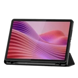 Tablettok Lenovo Tab 10,1 coll (TB-311FU, TB-311XU) - fekete smart case tablet tok, ceruza tartóval-2