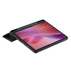 Tablettok Lenovo Tab 10,1 coll (TB-311FU, TB-311XU) - fekete smart case tablet tok, ceruza tartóval-4