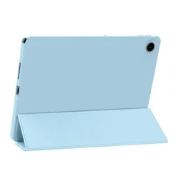 Tablettok Lenovo Tab 10,1 coll (TB-311FU, TB-311XU) - égkék smart case tablet tok, ceruza tartóval-4