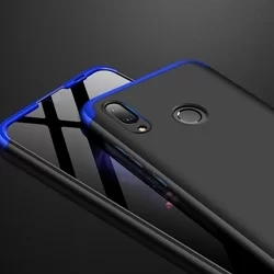 Telefontok Huawei P Smart 2019 hátlap - GKK Protection 3in1 - fekete-kék-2