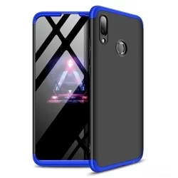 Telefontok Huawei P Smart 2019 hátlap - GKK Protection 3in1 - fekete-kék-3