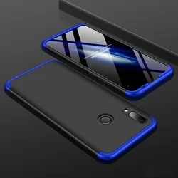 Telefontok Huawei P Smart 2019 hátlap - GKK Protection 3in1 - fekete-kék-4