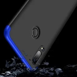 Telefontok Huawei P Smart 2019 hátlap - GKK Protection 3in1 - fekete-kék-5