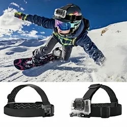 Kiegészítő tartozék: GoPro / DJI tartó GA100 Fejpánt, fekete-2