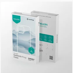 Telefontok Xiaomi 17 Ultra - Nillkin kameravédős áttetsző / világosszürke kitámasztós hátlap tok, beépített mágnessel-8