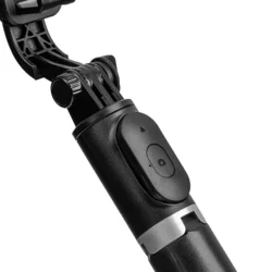 OBAL:ME SelfiePod Glow Selfie bot - fekete, bluetooth távirányítós, tripoddá alakítható selfie bot LED világítással-5