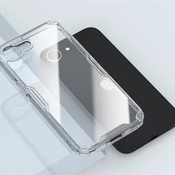 Telefontok iPhone 17e - Nillkin Nature TPU PRO - átlátszó ütésálló hátlap tok-6