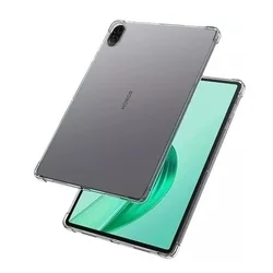 T Tablet 5G (10.36 coll) tablettok - átlátszó, ütésálló szilikon hátlapi tablet tok-1