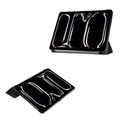 Tablettok iPad Pro 13 2024-2025 (7-8. Gen, 13 coll) - kék smart case tablet tok-2