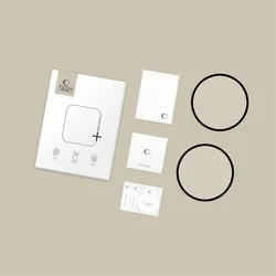 Huawei Watch GT Runner 2 - okosóra flexi üvegfólia fekete kerettel (2db)-2