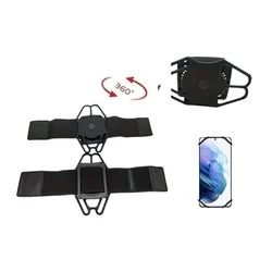 Univerzális telefontartó sport csuklópánt, fekete-2