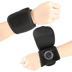 Univerzális okosóravédő csuklópánt, tépőzáras, fekete-1