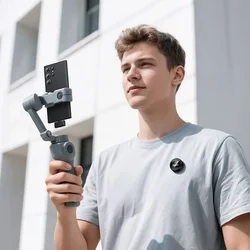 Hoco L21 - vezeték nélküli csíptethető / mágneses mikrofon + Type-C (USB-C) csatlakozós vevőegység, fekete ﻿-5