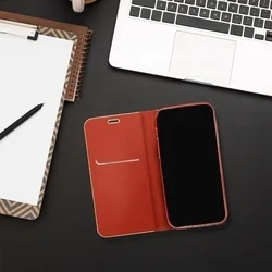 Telefontok P Smart 2019 - Luna Book piros könyvtok-2