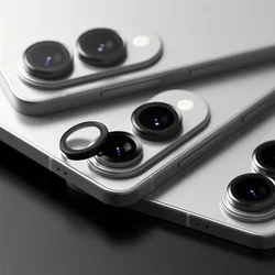 Üvegfólia Samsung Galaxy A57 5G - TECH-PROTECT Supreme - 2 db üvegfólia + 1db fekete keretes kamera védőkeret, fólia felhelyezést segítővel-8