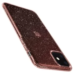 Telefontok iPhone 11 - SPIGEN LIQUID CRYSTAL pink szilikon hátlap tok-5
