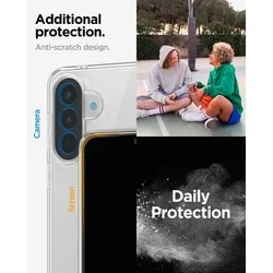 Telefontok Samsung Galaxy A57 5G - SPIGEN Ultra Hybrid - átlátszó plexi hátlap tok-12