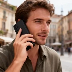 Telefontok Samsung Galaxy A57 5G - Tech-Protect Smart Wallet - fekete bőr könyvtok﻿-5