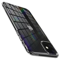 Telefontok iPhone 11 - SPIGEN LIQUID CRYSTAL átlátszó szilikon hátlap tok-1