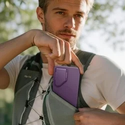 Telefontok Samsung Galaxy S26 Ultra - Tech- Protect Kevlar Aura - MagSafe kompatibilis hátlap tok, lila-6